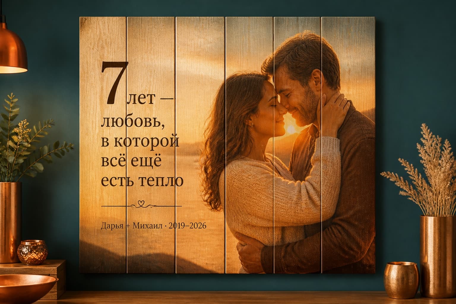 Что подарить на 7 лет свадьбы: идеи к медной годовщине