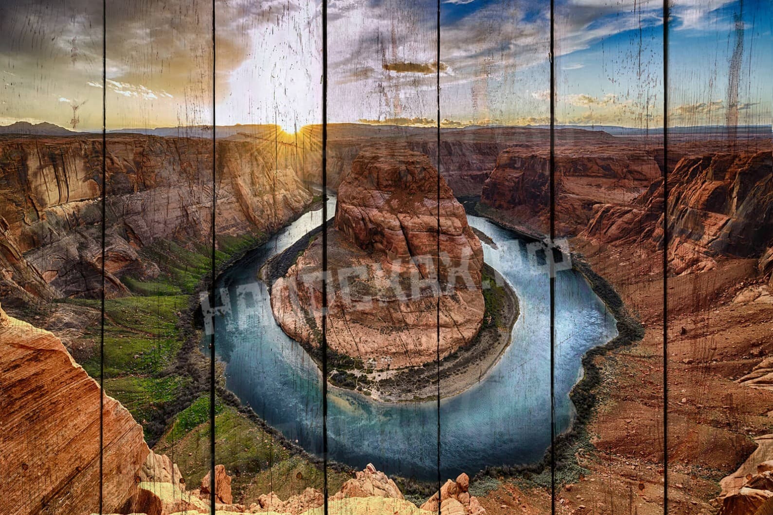 Картина на досках Природа 20