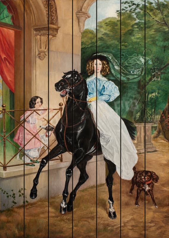 «Всадница», 1832 г — Карл Брюллов