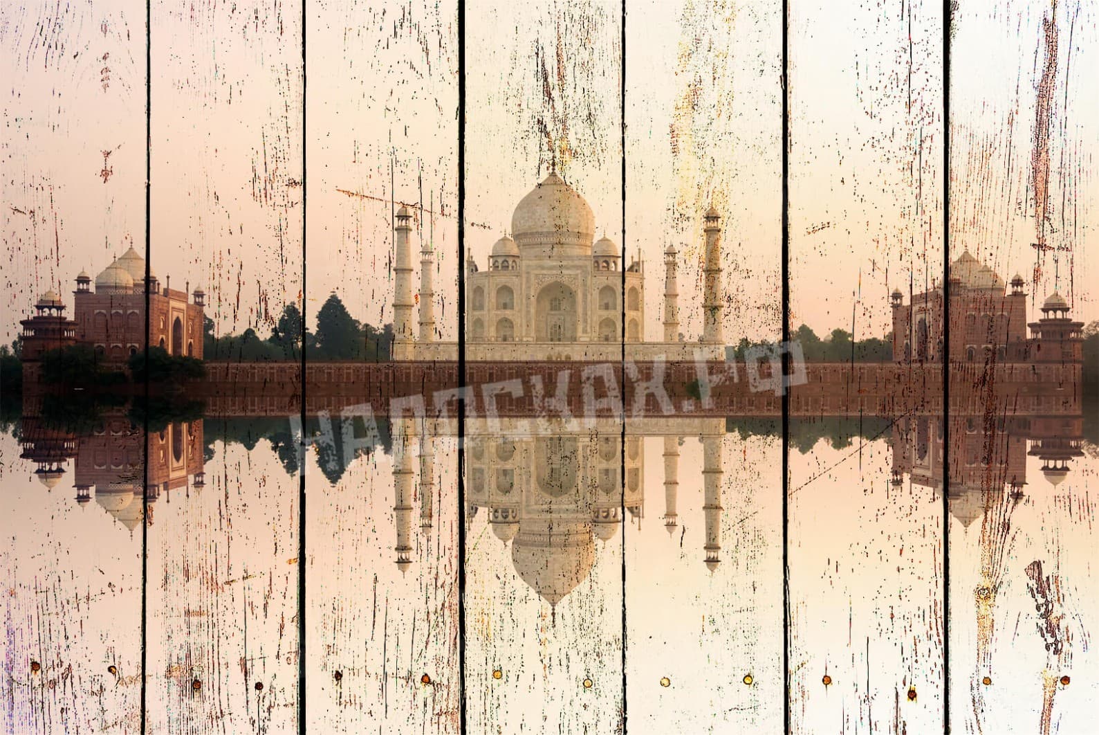 Картина на досках Города 23
