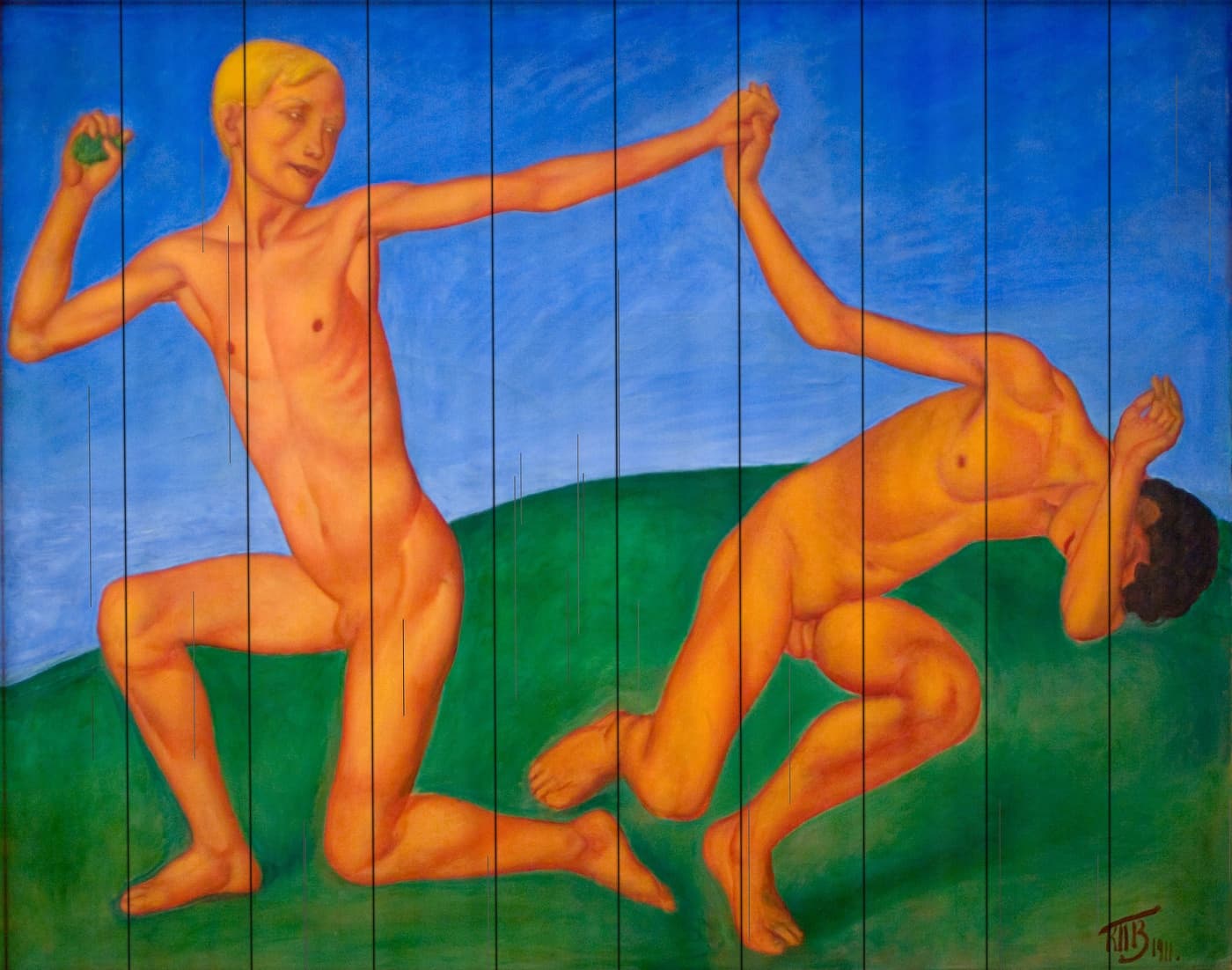 «Мальчики», 1911 год — К. С. Петров-Водкин