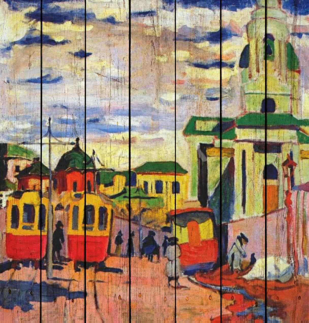 Улица. Москва — Аристарх Лентулов