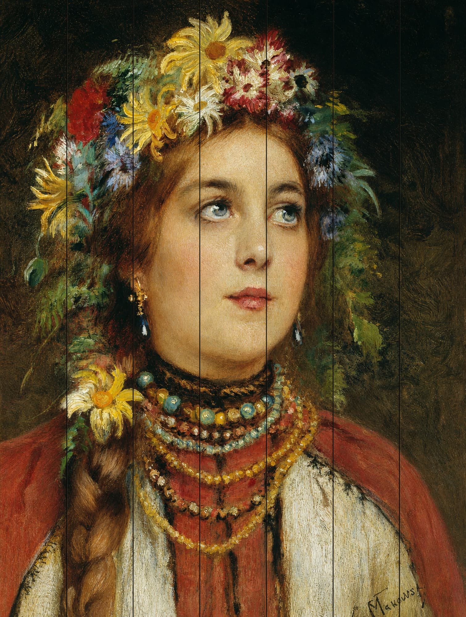 Русская красавица — Константин Маковский