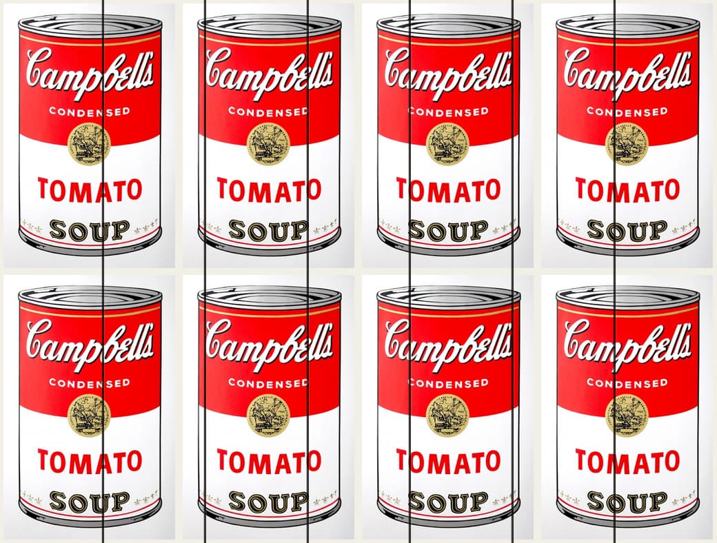 «Банки с супом Campbell» — Энди Уорхол