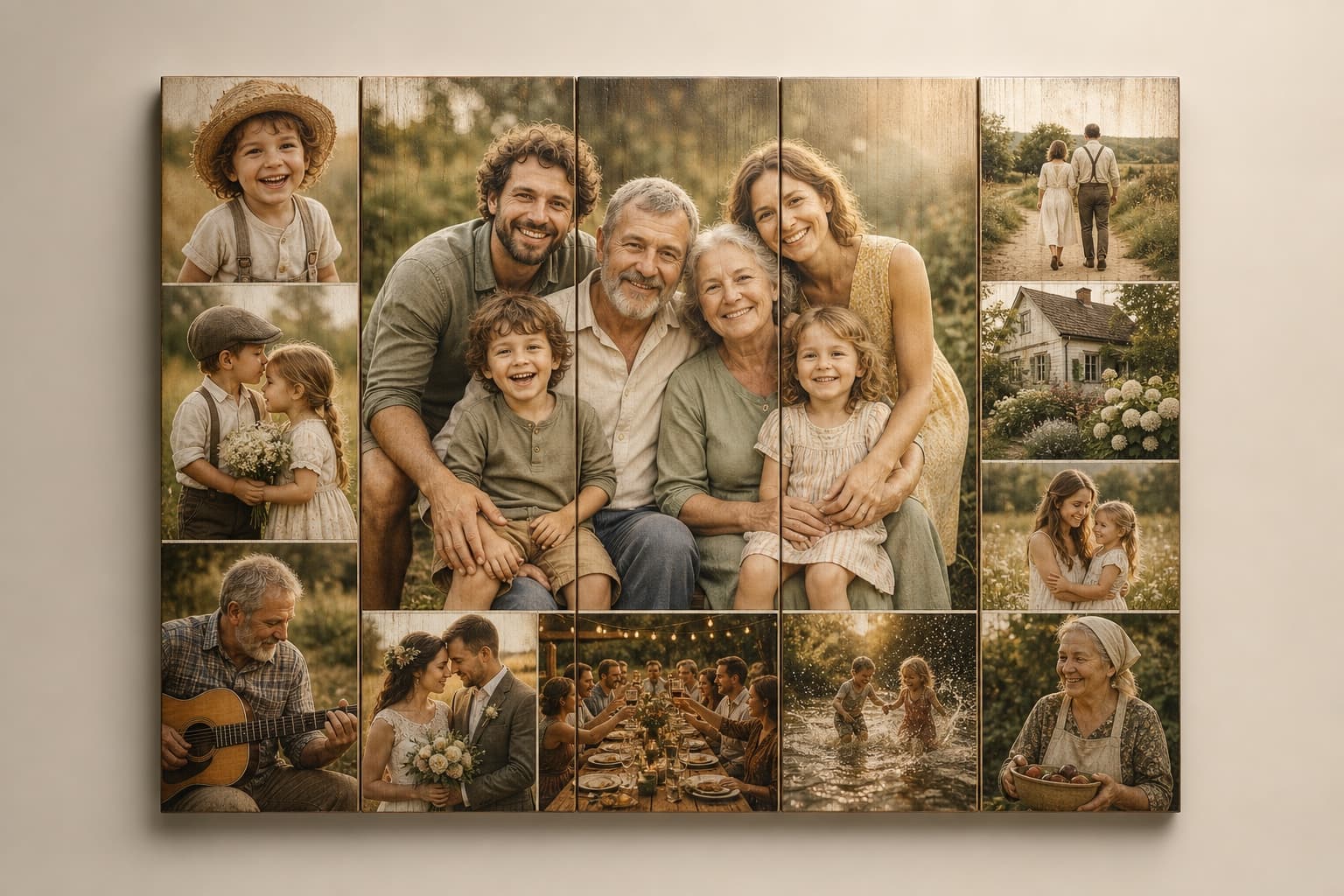 Коллаж из фотографий: как собрать так, чтобы он не выглядел кашей