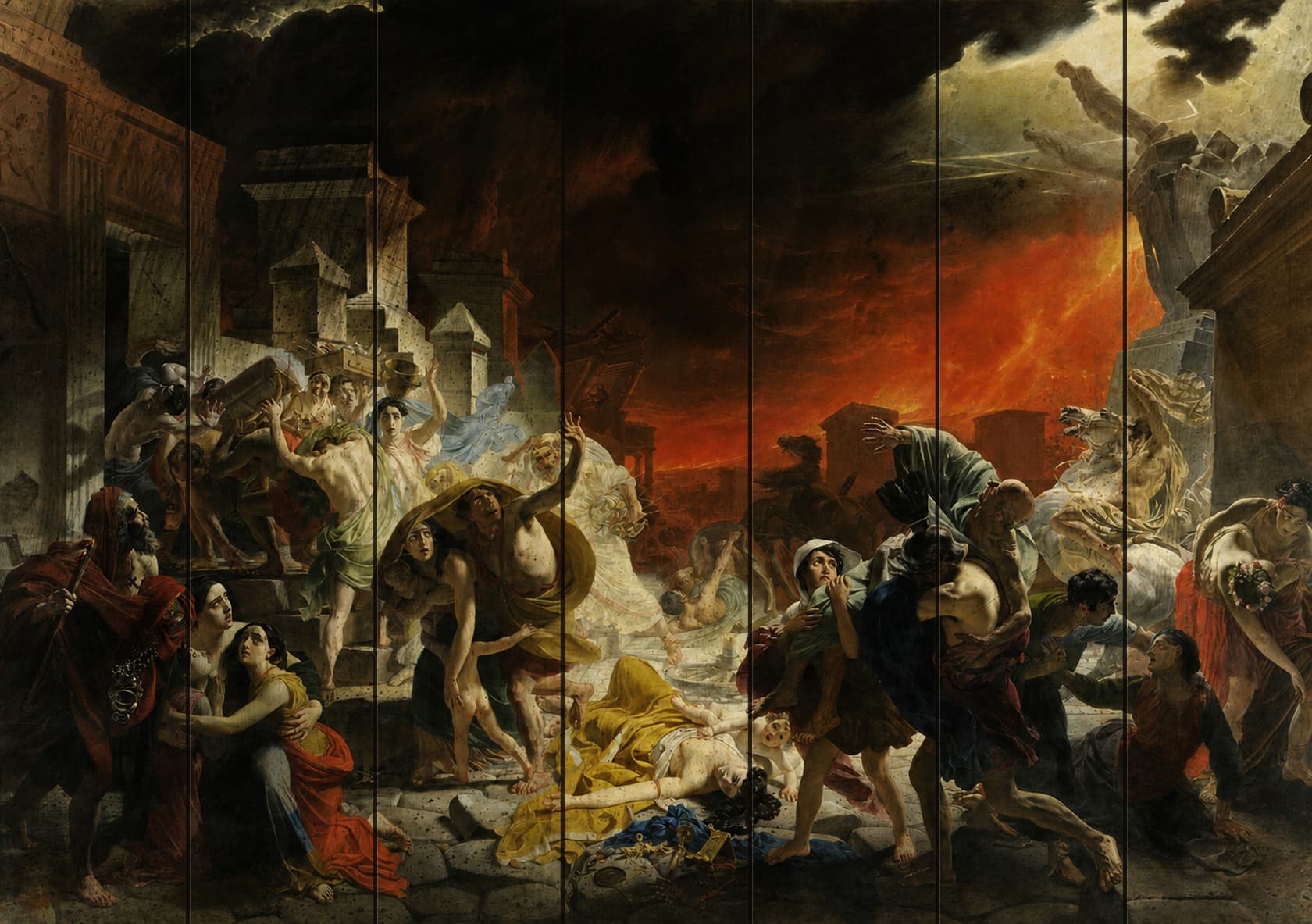 «Последний день Помпеи», 1833 г — Карл Брюллов