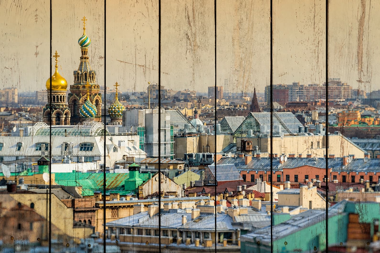 Купола храмов над крышами города