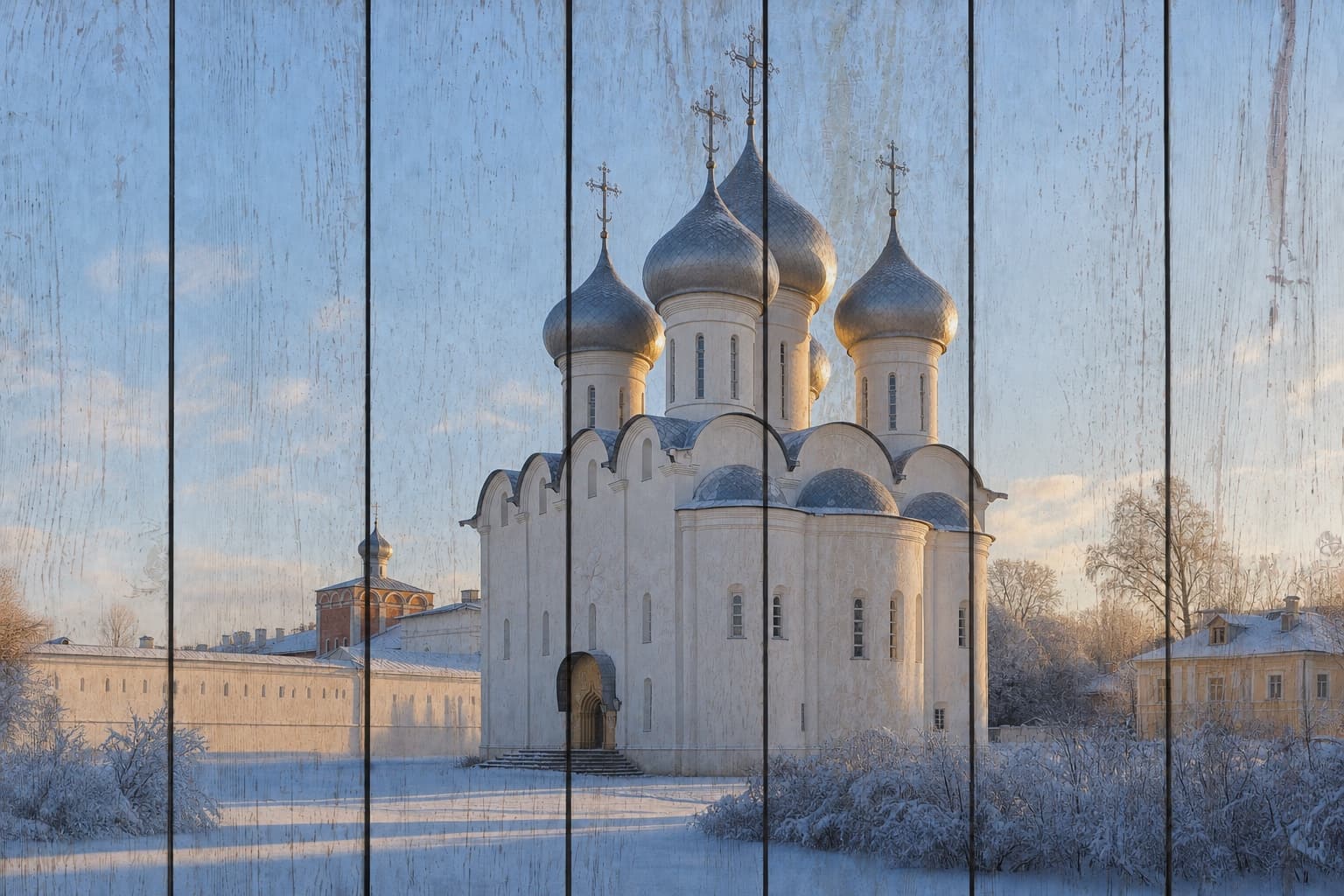Софийский собор Вологды зимой