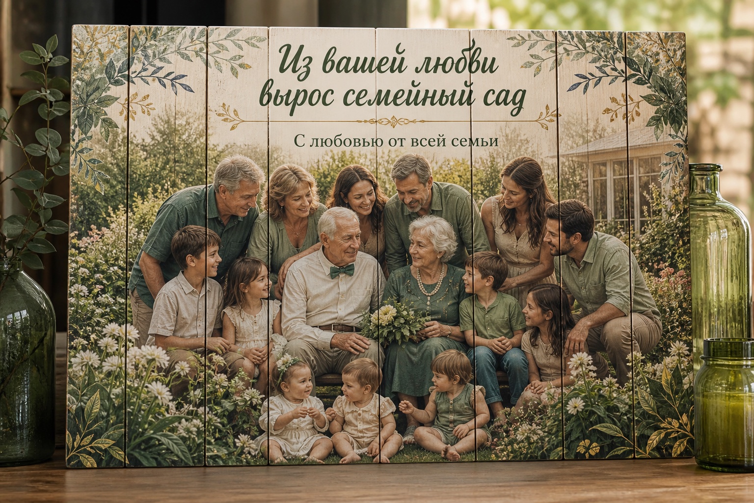 Работа по фотографии пары — печать прямо по массиву дерева