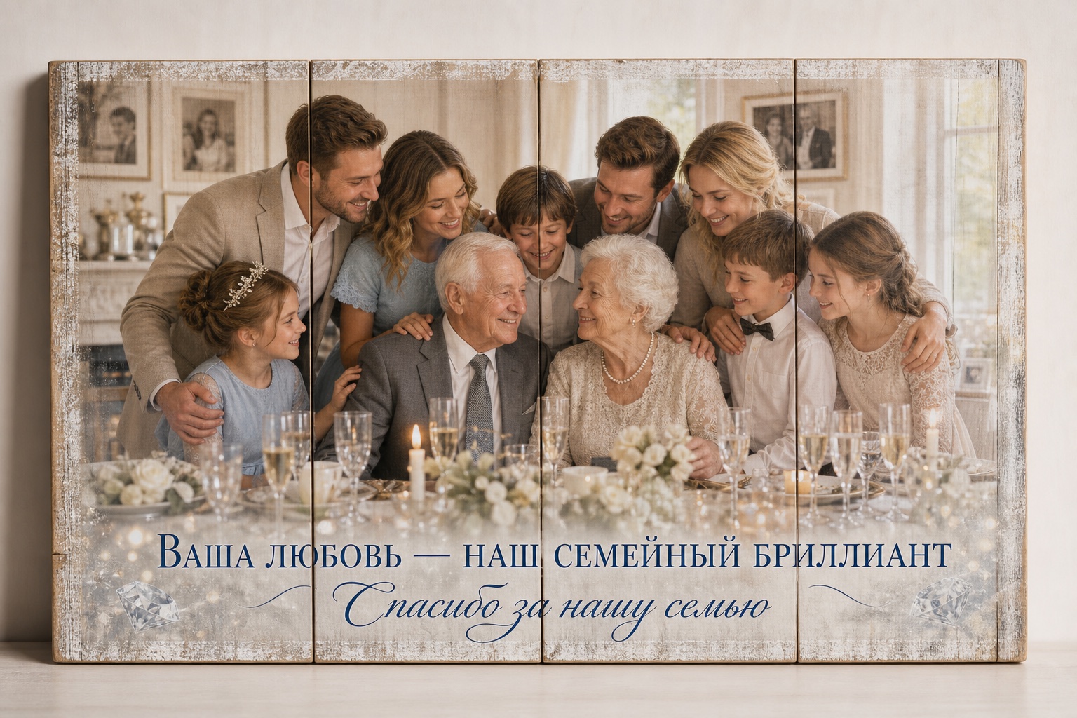 Работа по фотографии заказчика — печать прямо по массиву дерева