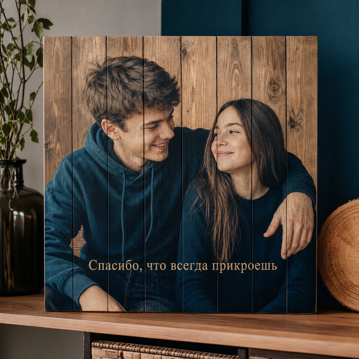 Кадр из детства на дереве — подарок без пафоса и без сюсюканья