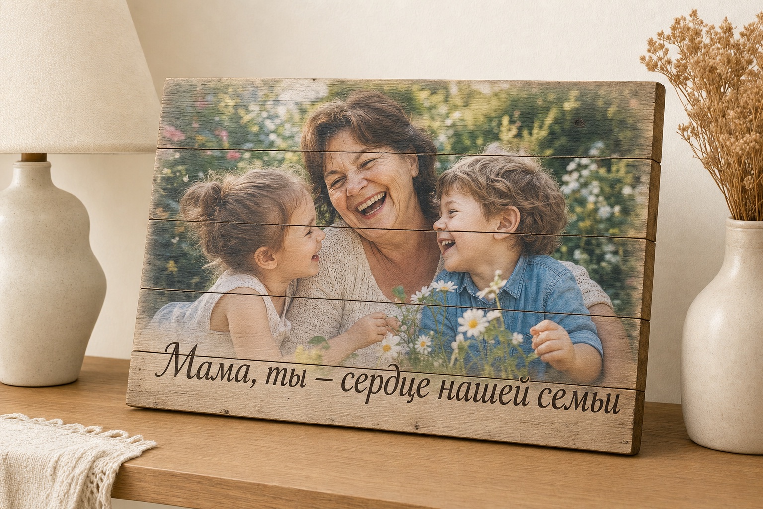 Размер подбираем под стену, где картина будет висеть