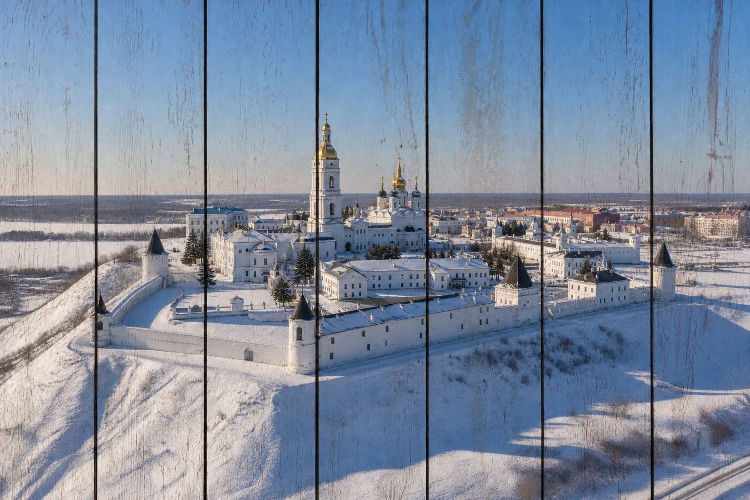 Белый Тобольский кремль