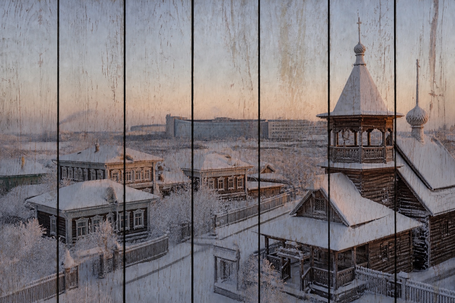 Старый Якутск зимой